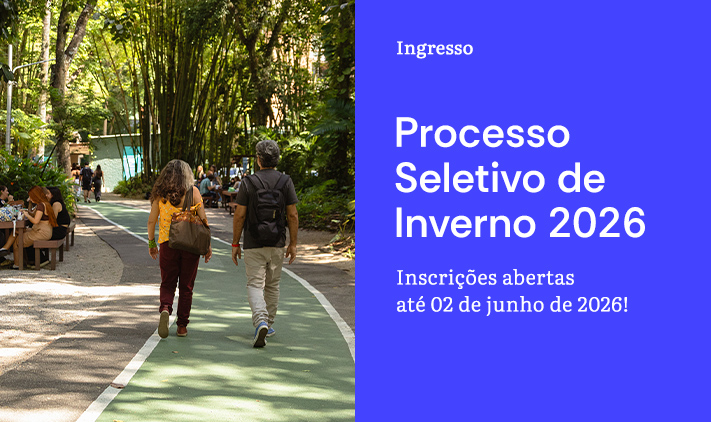 Processo Seletivo de Inverno 2026 -  Inscrições abertas até 02 de junho de 2026!