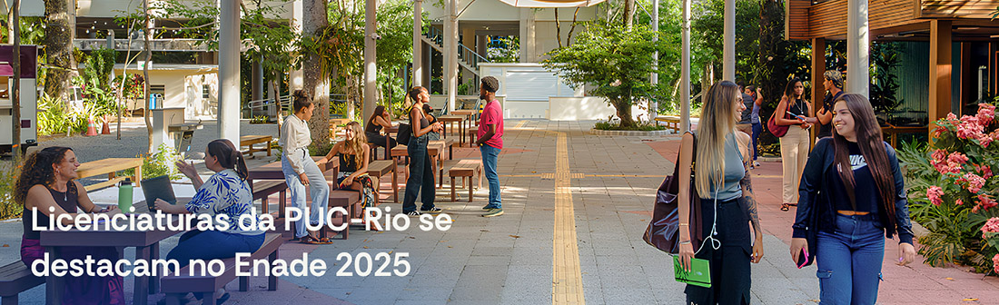 Licenciaturas da PUC-Rio se destacam no Enade