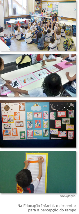 Na Educação Infantil, o despertar para a percepção do tempo