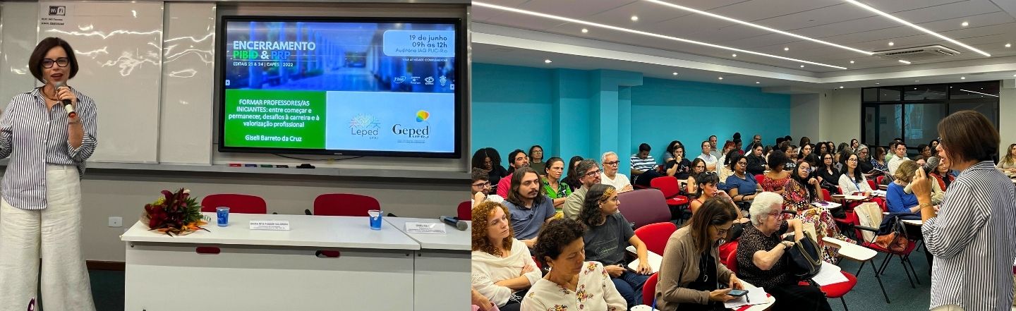 Foto do evento - Palestra Professora Giseli Cruz