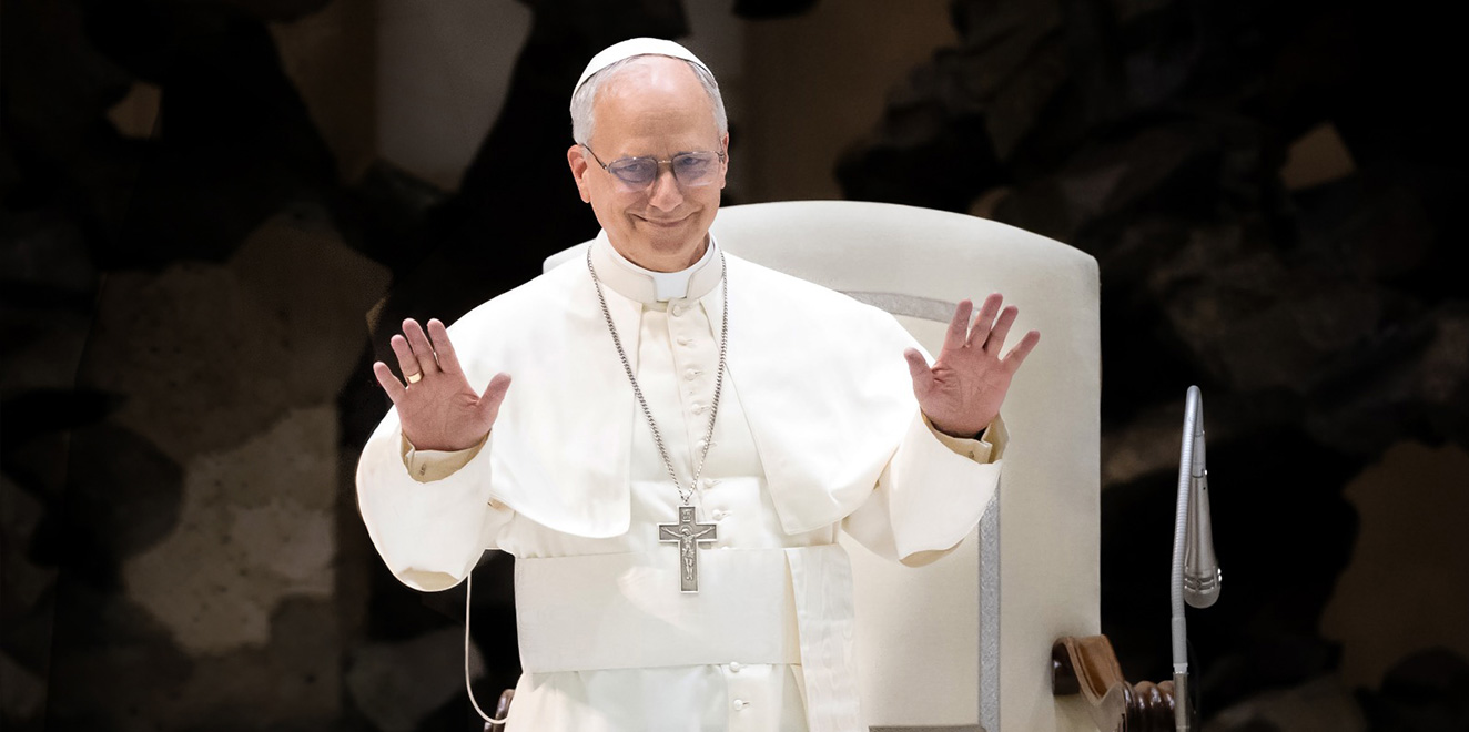 Foto do Papa Leão XIV