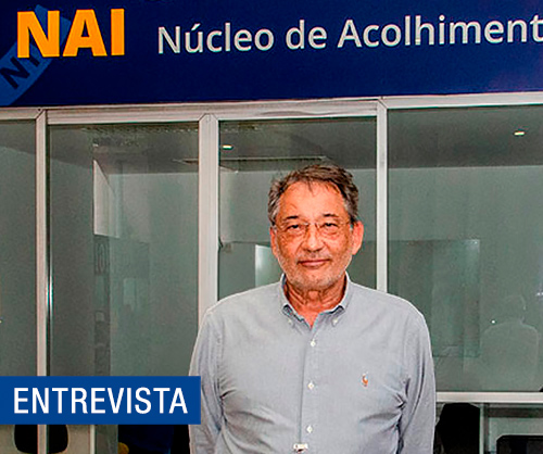 Foto do Vice-Reitor de Infraestrutura e Serviços, Prof. Luiz Fernando Martha