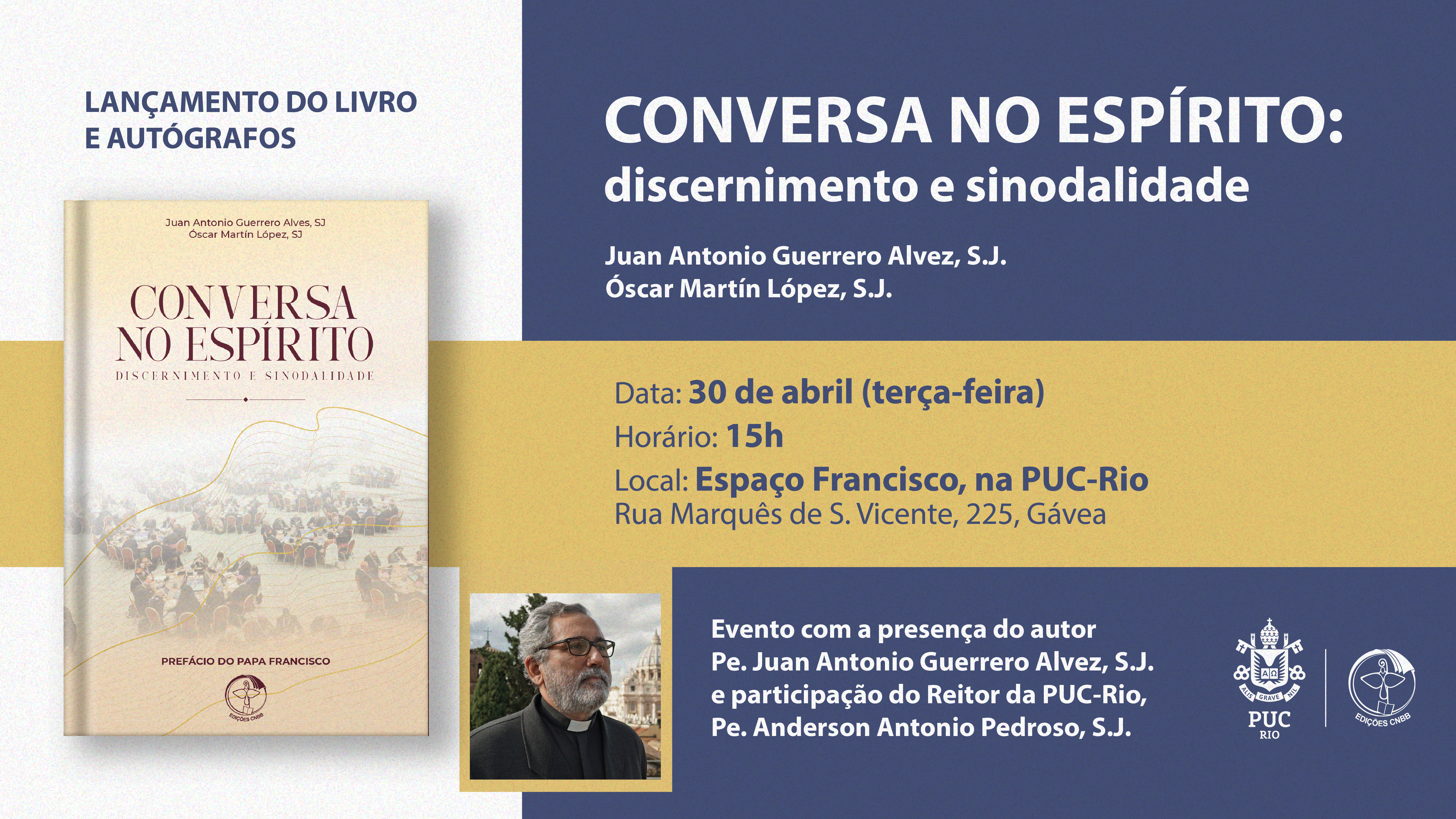 Foto do convite do evento