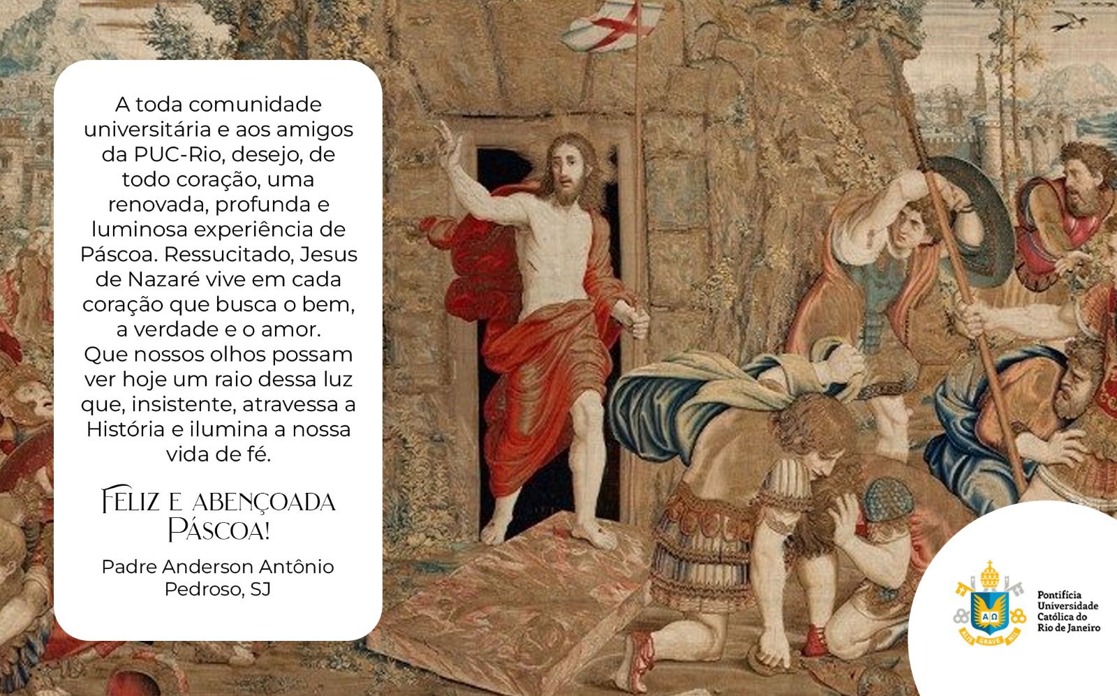 PUC-Rio a mais carioca das Universidades parabeniza o Rio de Janeiro
