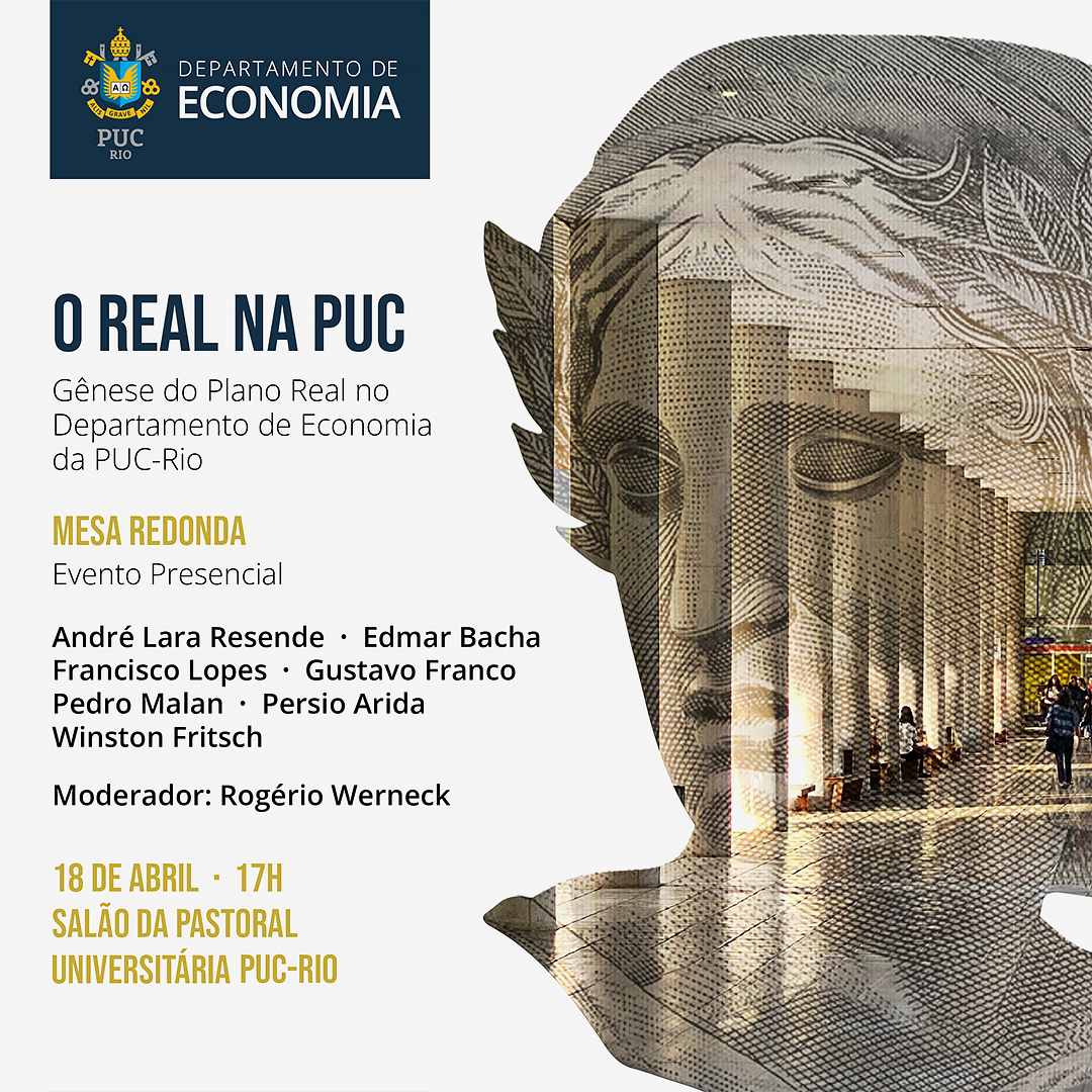 Convite do evento O Real na PUC