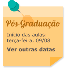 Pós-Graduação: início das aulas - 09/08 (terça-feira) - ver outras datas