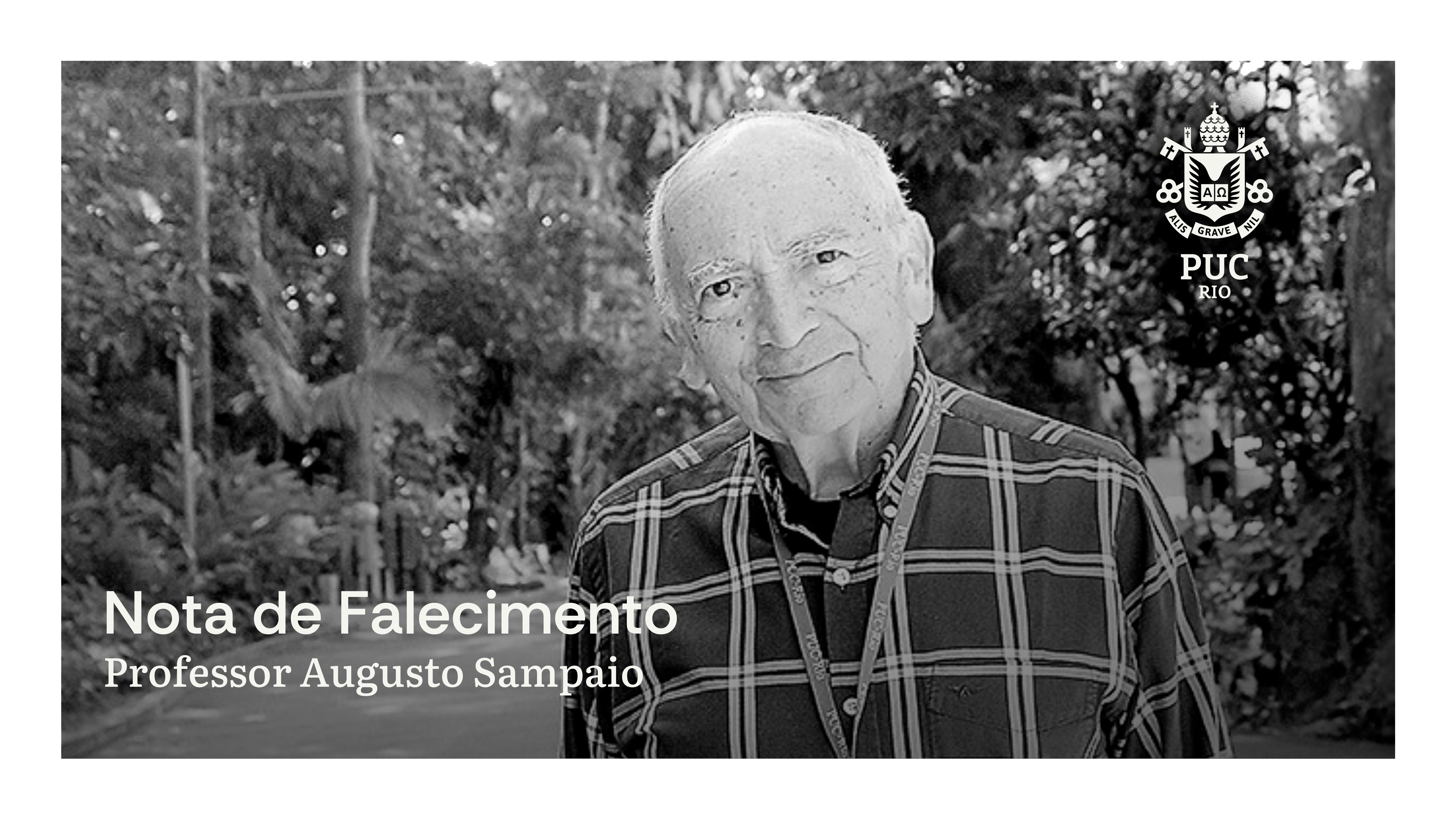 Foto do Professor Augusto Luiz Duarte Lopes Sampaio