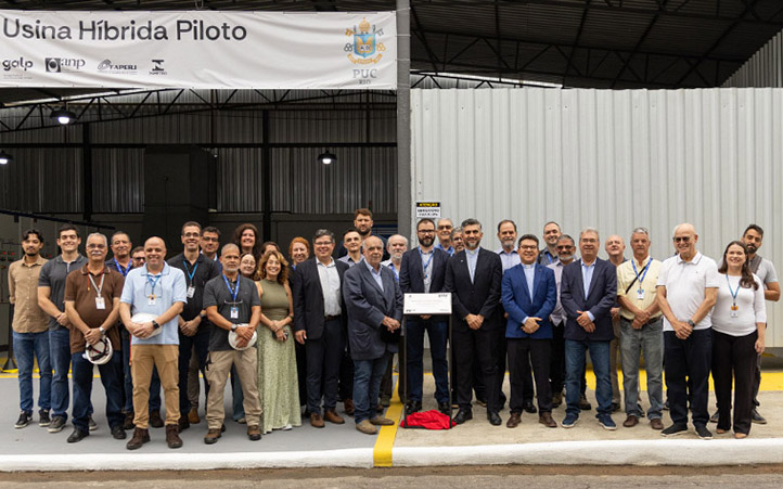 Foto da inauguração