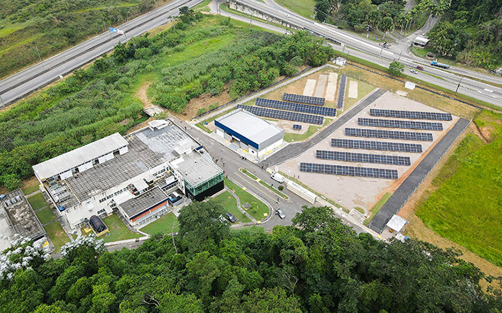 Foto da inauguração