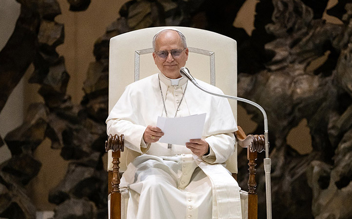 Foto do Papa Leão XIV