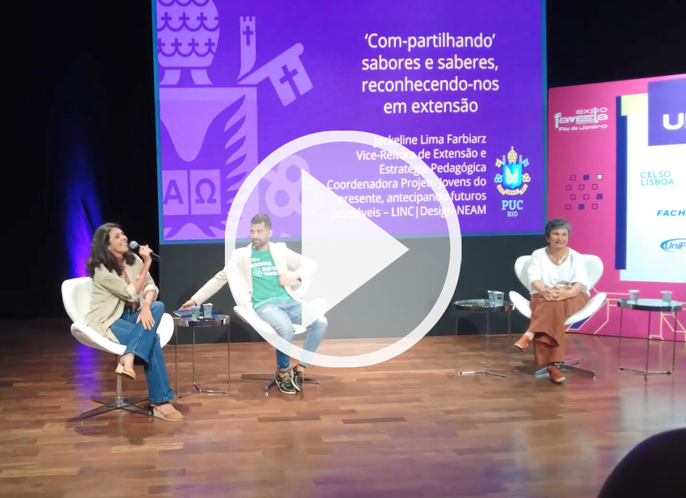 Vídeo da participação da PUC-Rio no evento
