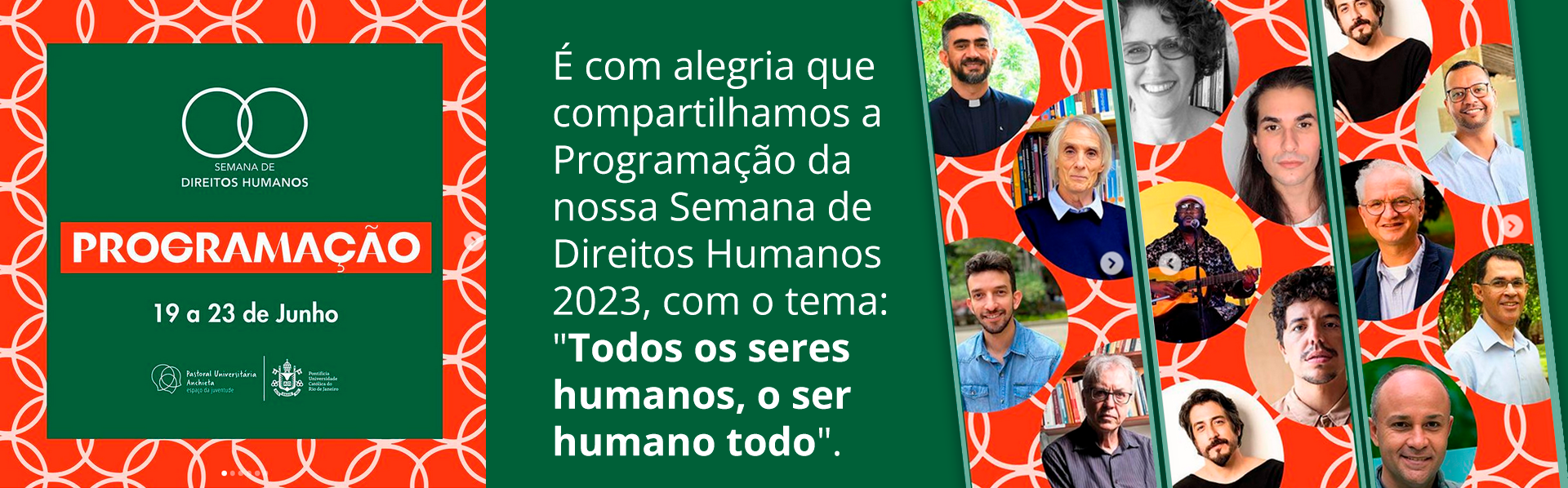Banner de divulgação do evento