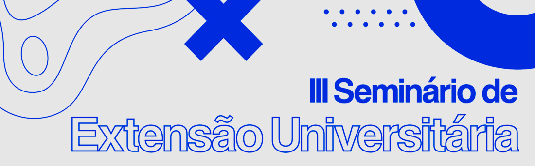 Divulgação do III Seminário de Extensão Universitária da PUC-Rio: compartilhando saberes e experiências